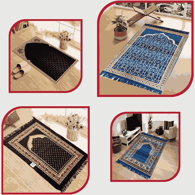 Collection of prayer mats